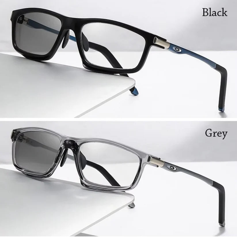 Lunettes de lecture photochromiques TR90 anti-lumière bleue à verres progressifs multifocaux – 1 ACHETÉE = 1 OFFERTE