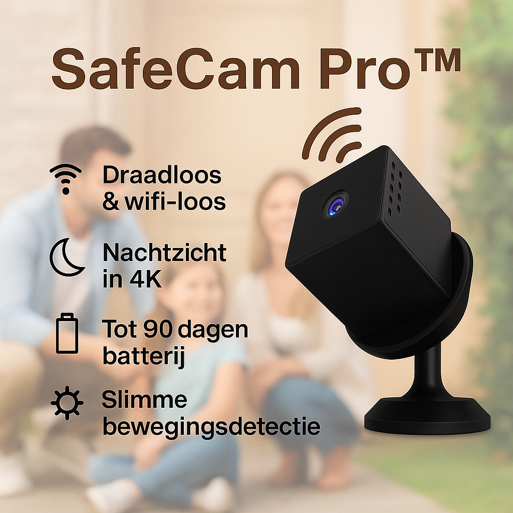 SafeCam Pro | Always Secure – Even Without Internet or Power