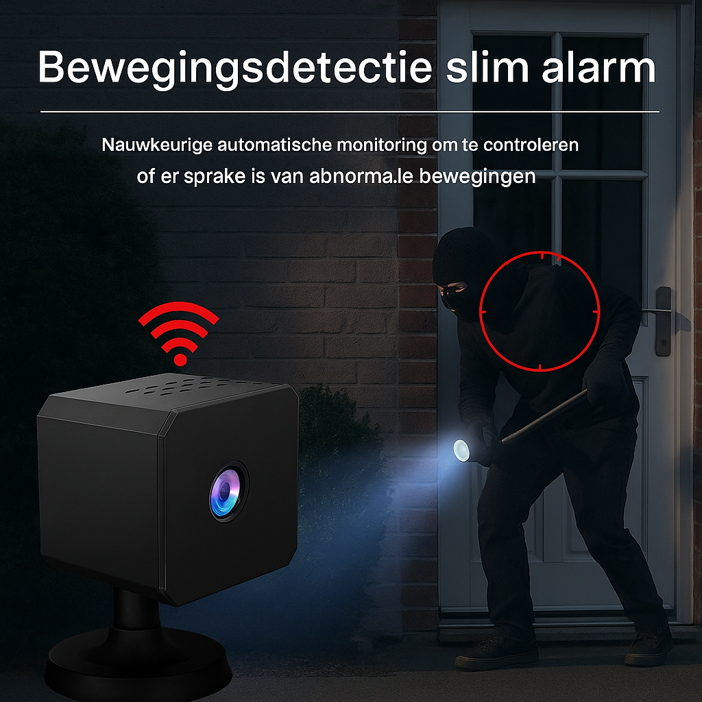 SafeCam Pro | Sécurité Totale – Même Sans Internet ni Électricité