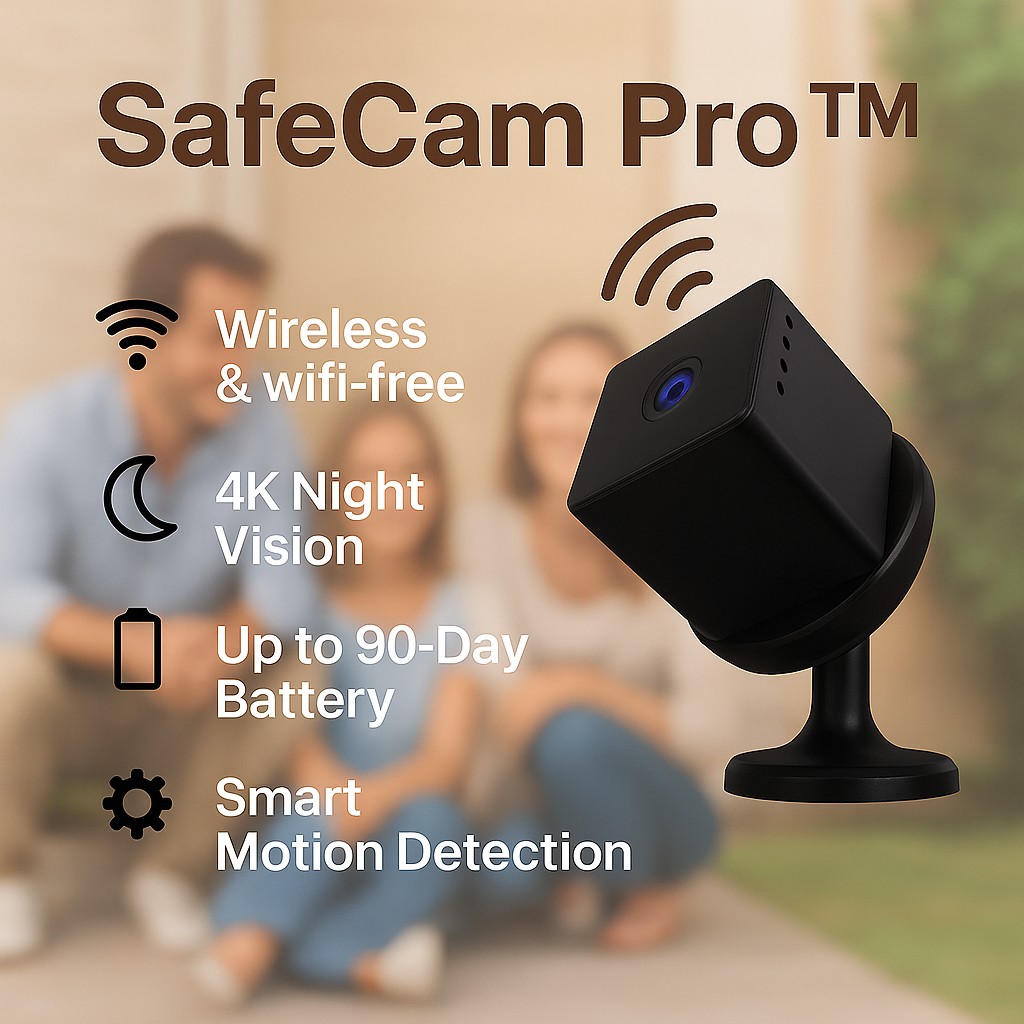 SafeCam Pro | Always Secure – Even Without Internet or Power
