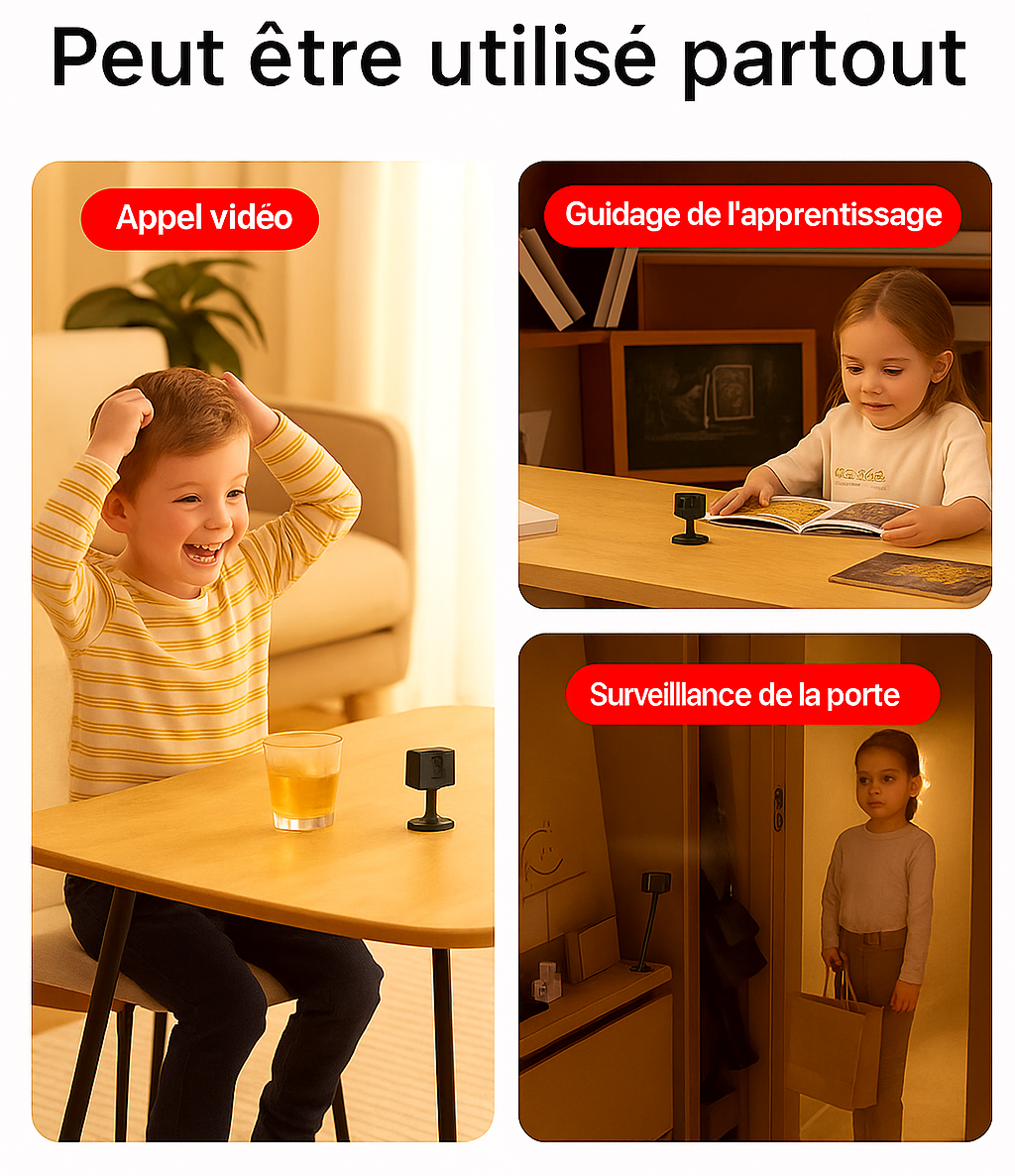 SafeCam Pro | Sécurité Totale – Même Sans Internet ni Électricité