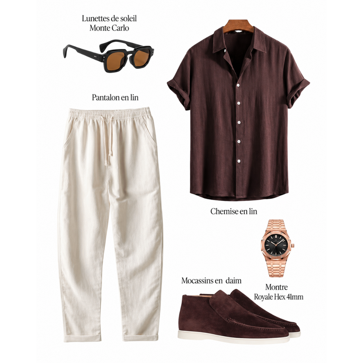 Ensemble Été Homme 5 Pièces