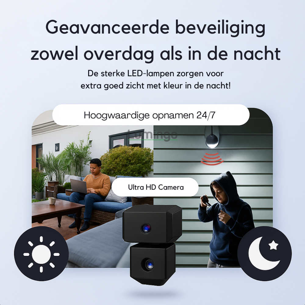 SafeCam Pro | Always Secure – Even Without Internet or Power