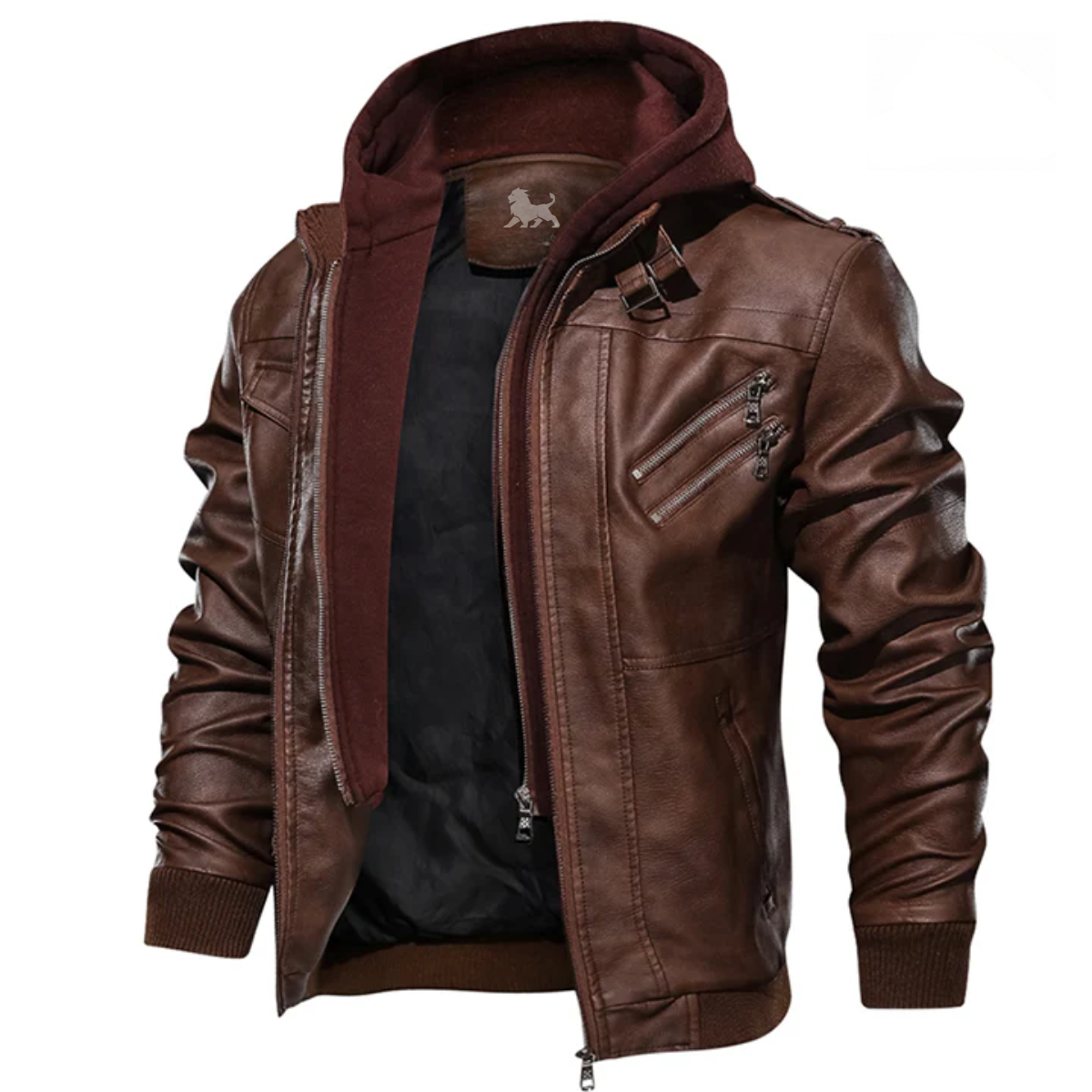 Veste en cuir Bonanza