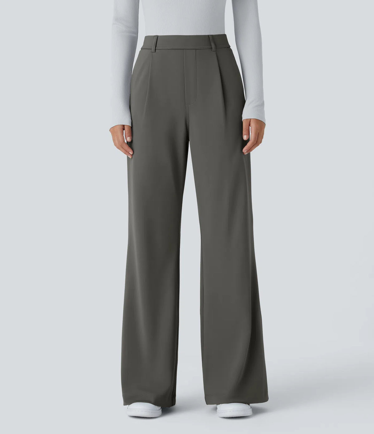 2 pour le prix d'1 | Pantalon tailleur évasé taille haute DayStretch avec poches