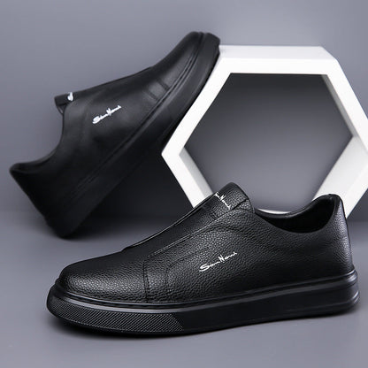 Marc™ | Élégance en cuir et confort sans lacets