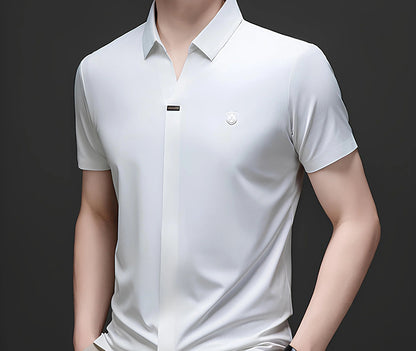 [Payez-en 1, Recevez-en 4] Kit de Chemises en Soie Glacée et Polyester + CADEAUX : 3 Shorts, Montre et Lunettes