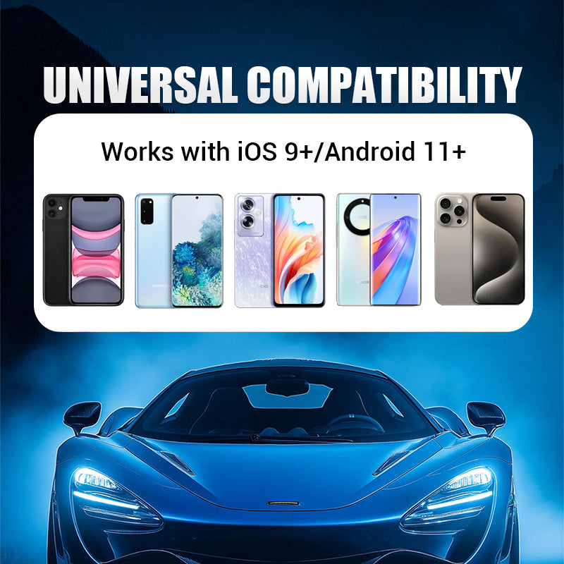 [PROMOTION - Dernières unités] ⚡Adaptateur sans fil 2-en-1 pour iPhone et Android Car