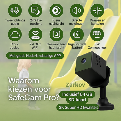 SafeCam Pro | Always Secure – Even Without Internet or Power