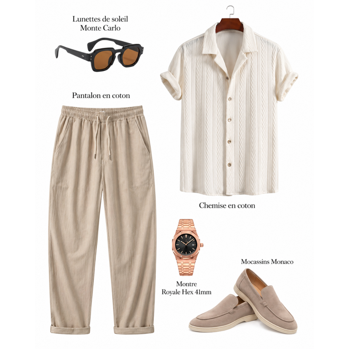 Ensemble Été Homme 5 Pièces